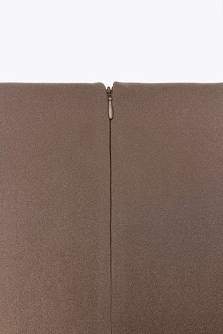 Jupe asymétrique - Marron