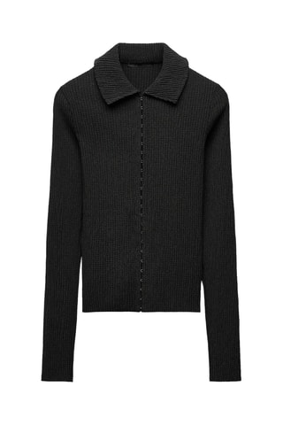 Casaco de malha - Preto