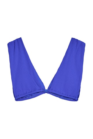 Parte de cima de biquíni - Azul-cobalto