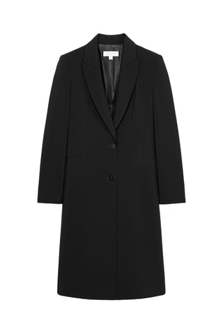 Casaco comprido - Preto