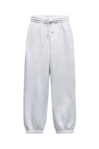 Calças de treino - Cinzento-claro mesclado