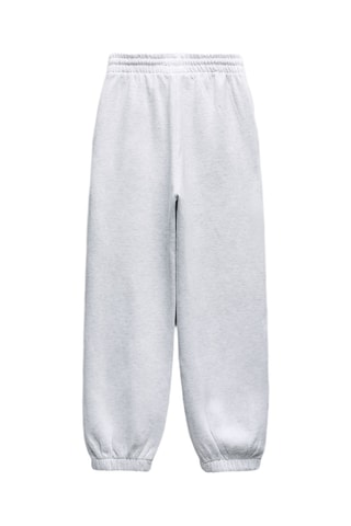 Calças de treino - Cinzento-claro mesclado
