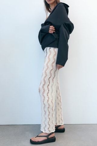 Sandálias em couro- Azul-marinho