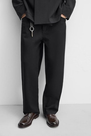 Derbies em couro - Castanho