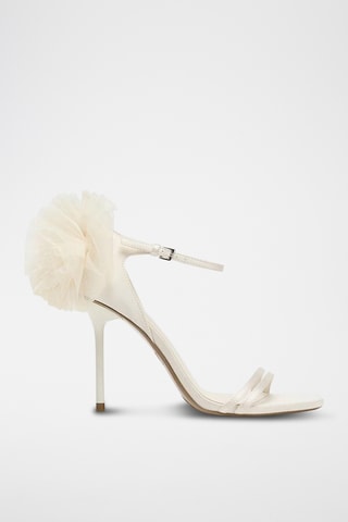 Sandálias de salto- Branco