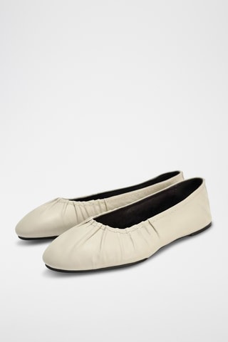 Sabrinas em couro - Branco