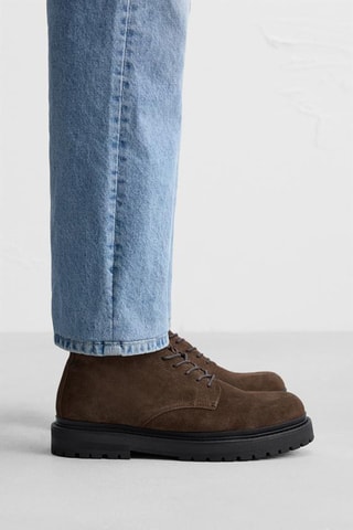 Boots em nobuck - Castanho