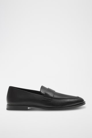 Mocassins em couro - Preto