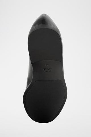 Mocassins em couro - Preto