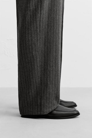 Mocassins em couro - Preto