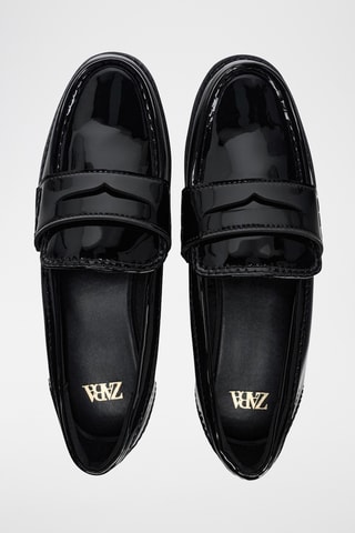 Mocassins envernizados - Preto