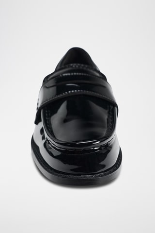 Mocassins envernizados - Preto