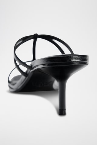 Mules de salto- Preto