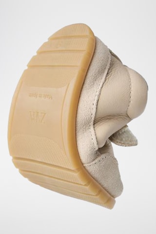 Sapatilhas em nobuck - Bege