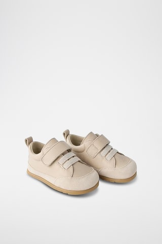 Sapatilhas em nobuck - Bege
