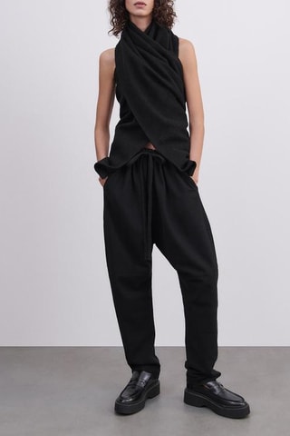 Mocassins em couro - Preto