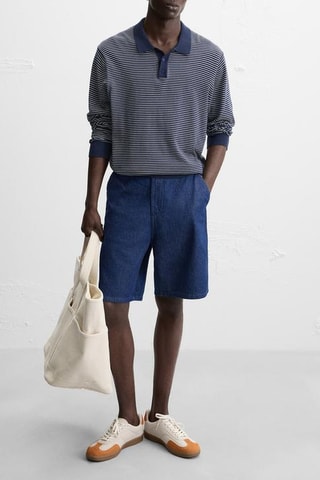 Sapatilhas em nobuck - Cru e laranja