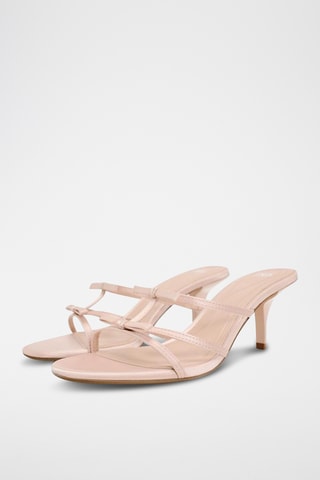 Mules de salto- Rosa