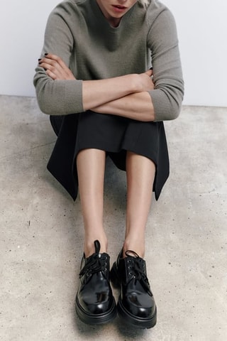 Derbies envernizados - Preto