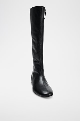 Bottes en cuir - Noir