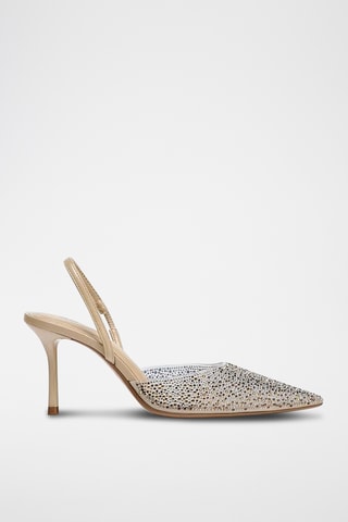 Sapatos de salto - Prateado