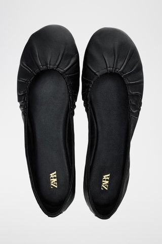 Sabrinas em couro - Preto