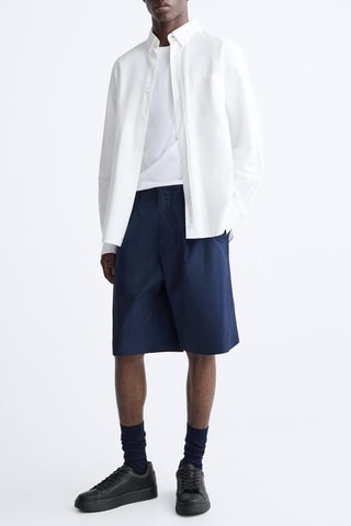 Sapatilhas em couro - Preto