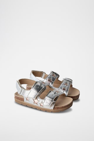 Sandálias- Prateado