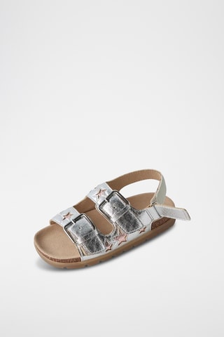 Sandálias- Prateado