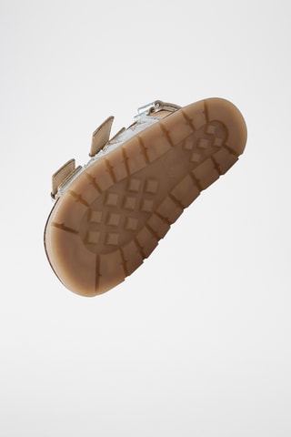 Sandálias- Prateado