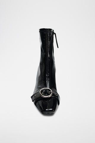 Bottines vernies - Noir