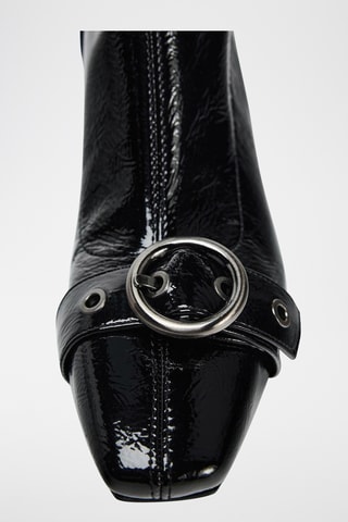 Bottines vernies - Noir