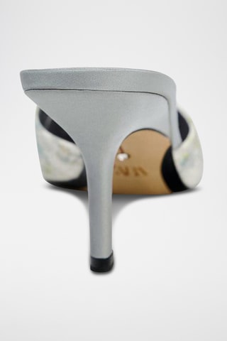 Mules de salto- Azul-celeste