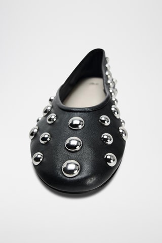 Sabrinas em couro - Preto