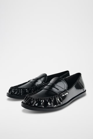 Mocassins envernizados - Preto