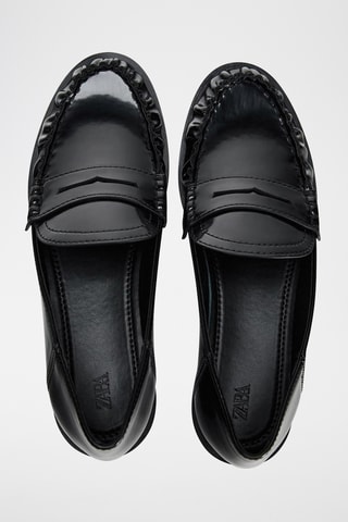 Mocassins envernizados - Preto