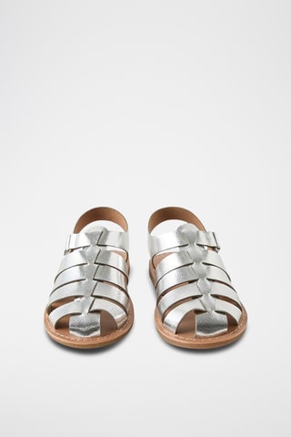 Sandálias romanas - Prateado
