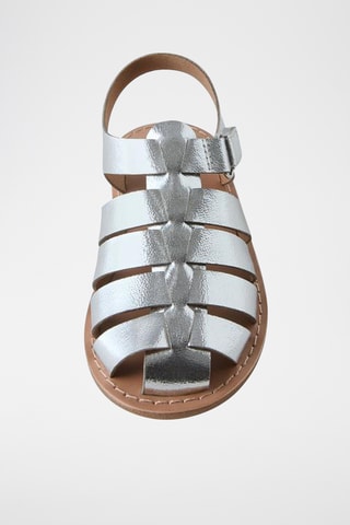 Sandálias romanas - Prateado