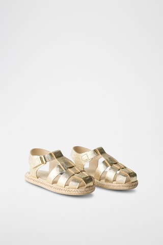 Sandálias - Dourado