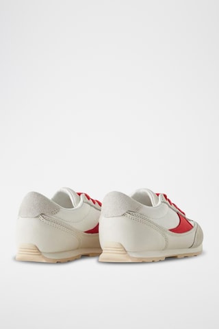 Sapatilhas em couro - Branco