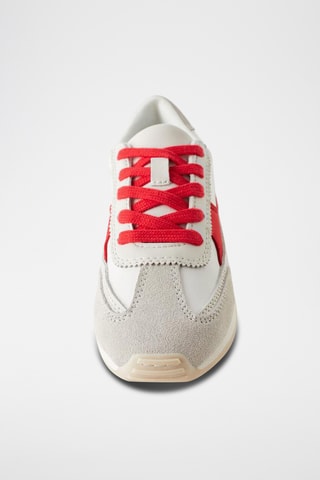 Sapatilhas em couro - Branco