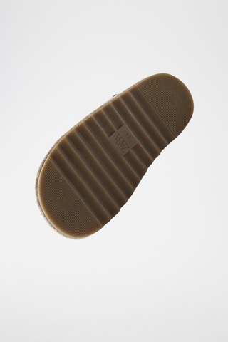 Sandálias em nobuck - Bege