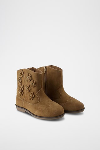 Botins em nobuck - Castanho