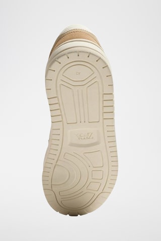 Sapatilhas - Branco e bege