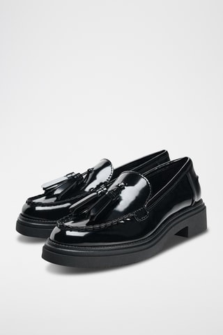 Mocassins envernizados - Preto