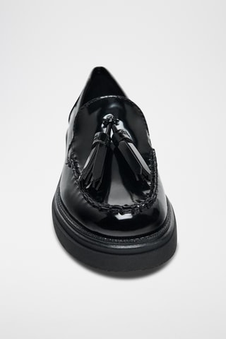 Mocassins envernizados - Preto