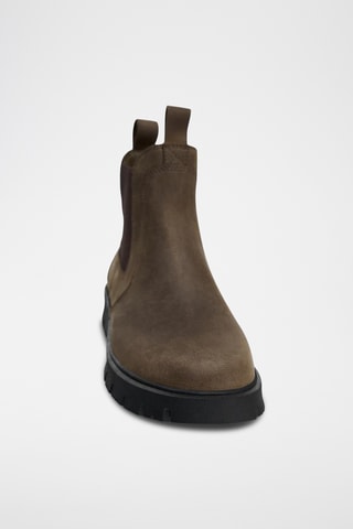 Bottines Chelsea en cuir - Marron