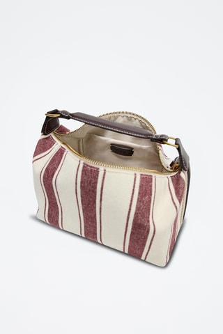 Mala - Branco e bordô