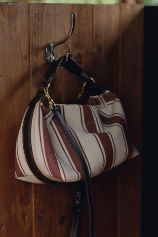 Mala - Branco e bordô