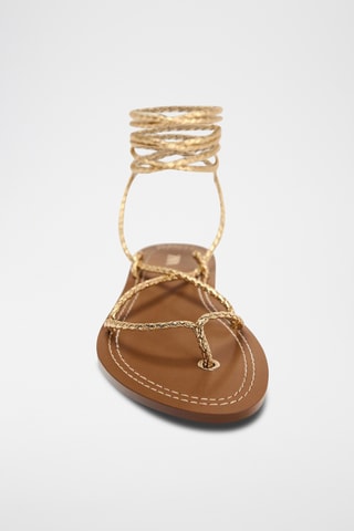 Sandálias - Dourado